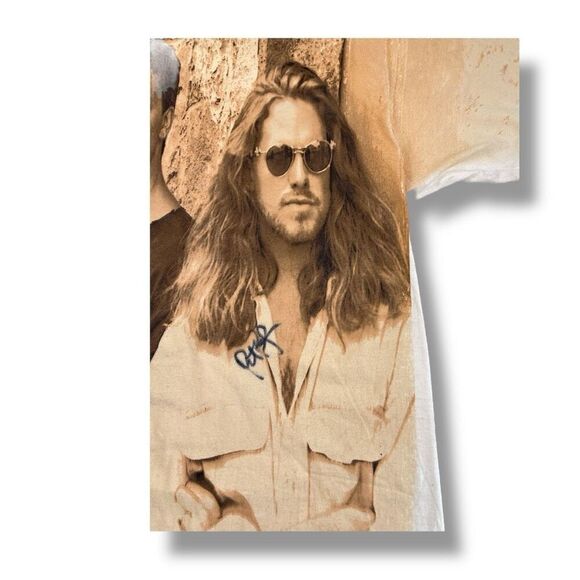 Vintage Extreme Punchline 95 Autographed Single Stitch Band Tee T-Shirt Size Ext - Picture 6 of 9